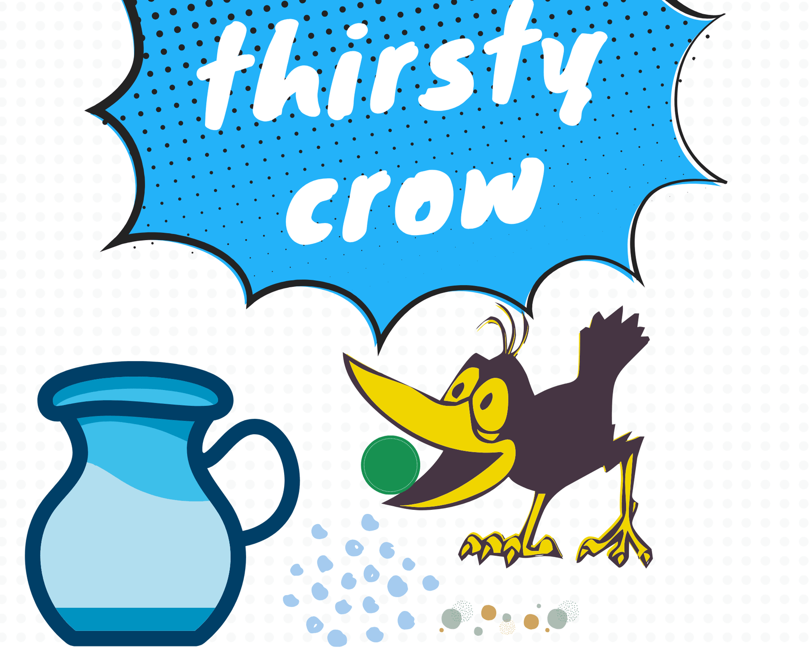 the-thirsty-crow-story-for-kid-s-with-moral-in-english