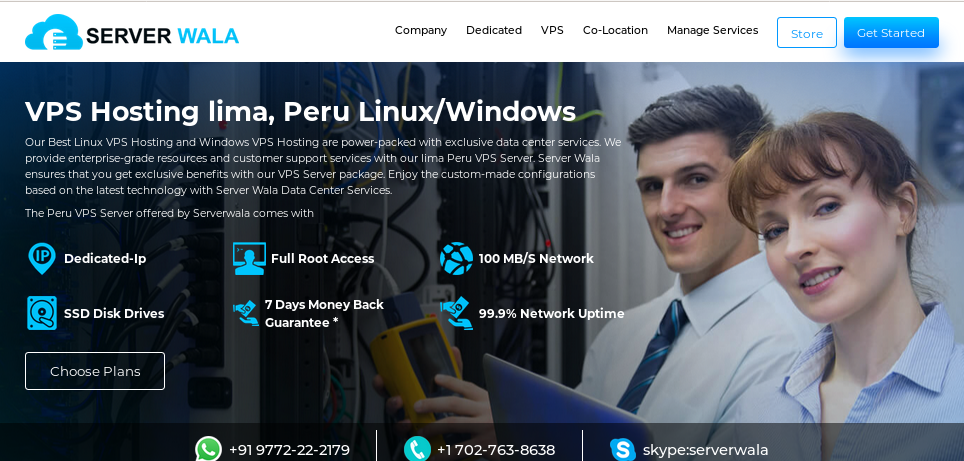 VPS Hosting Peru by Serverwala