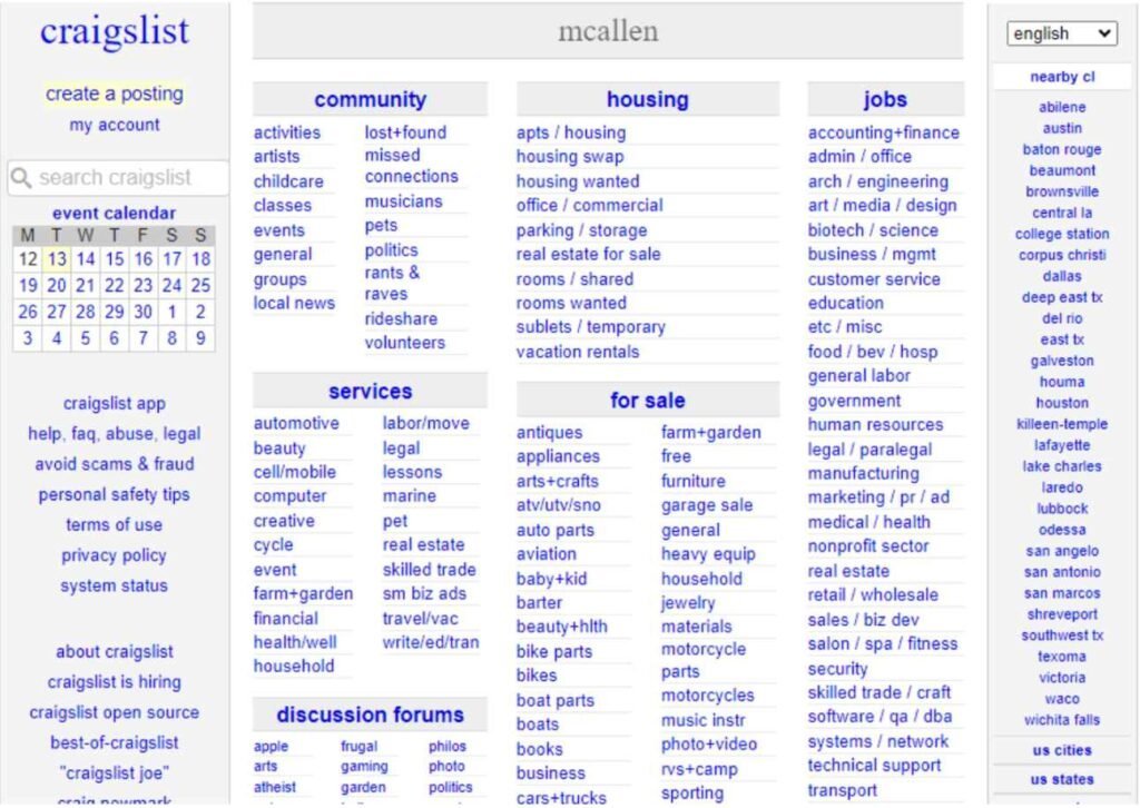 Craigslist McAllen