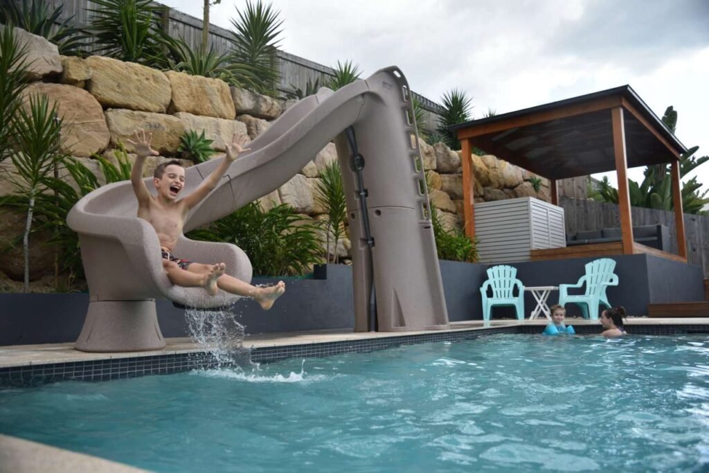 Benefits of Installing a Pool Slide